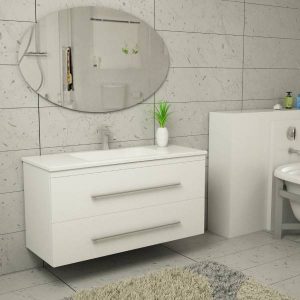 ארון אמבטיה  פורמייקה תלוי  מידה 80 ס”מ דגם מחניים