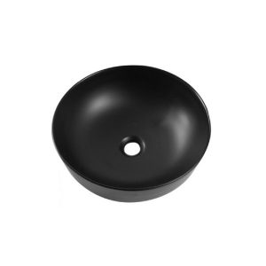 כיור אמבטיה מונח 42/14.5 ס”מ שחור מט דגם רונה