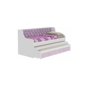 מיטה לילדים / ספה, 3 מזרנים דגם בלס עם ארגז מצעים