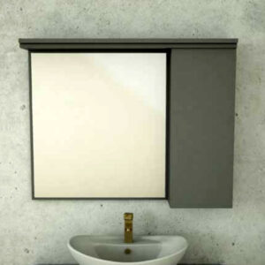 חלק עליון קומפלט – ארון + מראה לחדר האמבטיה