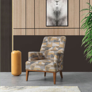 כורסא מעוצבת לסלון בסגנון מודרני רגיל עץ דגם גביש
