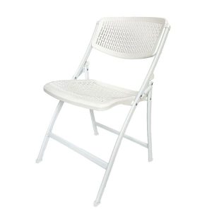 חבילת 4 כסאות אירוח מתקפלים דגם MIAMI צבע לבן