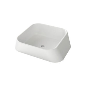 כיור אמבטיה מונח מידה 42/52 ס”מ צבע לבן מט דגם פירנצה