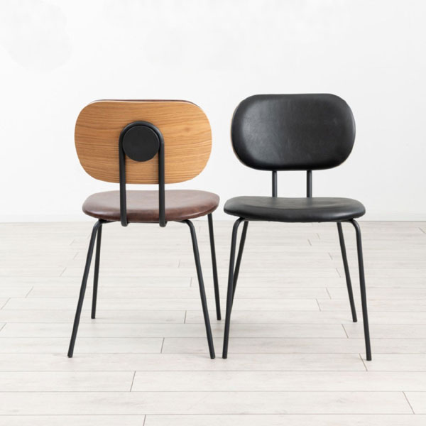 כיסא מעוצב צבע חום בעיצוב אורבני דגם לוקה