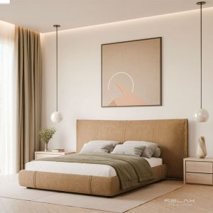 מיטה מרופדת בהתאמה אישית דגם Maison