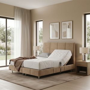 מיטה מרופדת מתכווננת בהתאמה אישית דגם Genesis